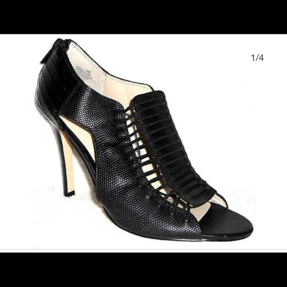 Nine West open toe high heels